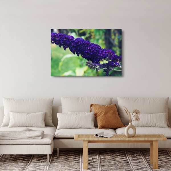 Slika plavog cvijeta (90x60 cm)
