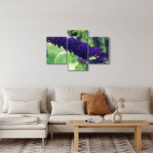 Slika plavog cvijeta (90x60 cm)