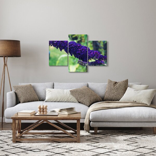 Slika plavog cvijeta (90x60 cm)