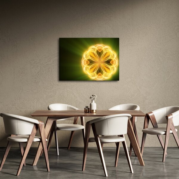 Slika žutog cvijeta (70x50 cm)