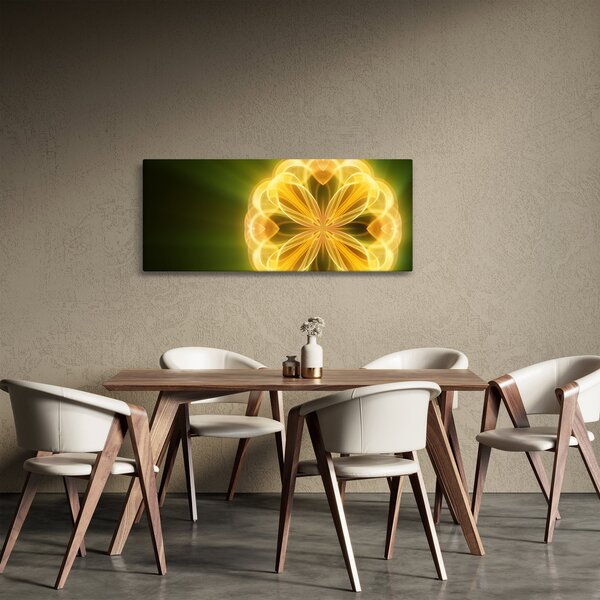 Slika žutog cvijeta (120x50 cm)