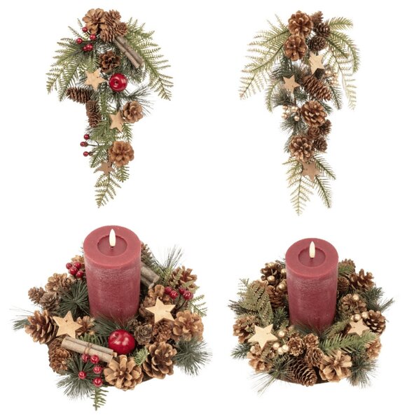 Kreativni set DIY CHRISTMAS za izradu vijenaca i dekoracija - različite specifikacije