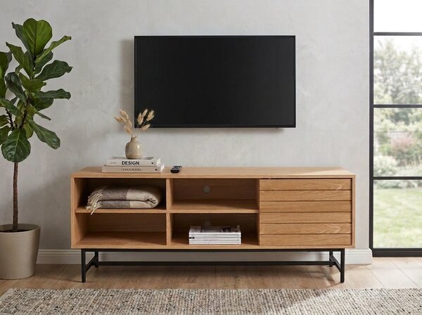 TV stolić VALMOR 140x40 cm, dekor hrast
