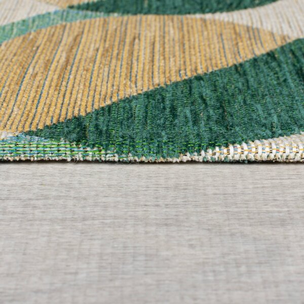 Žuta /zelena staza 60x230 cm Carlos Circle Geo – Flair Rugs