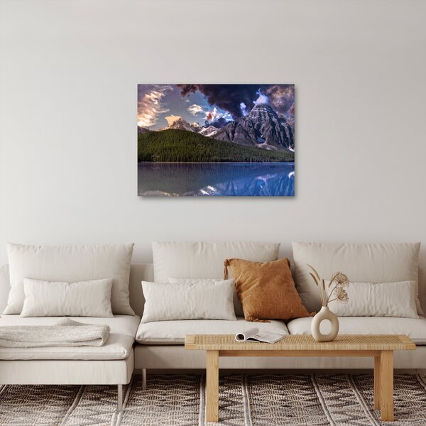 Slika jezera i planina (70x50 cm)