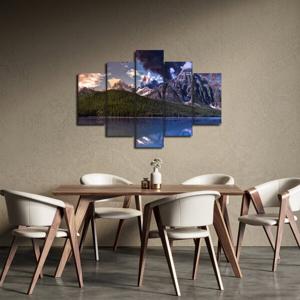 Slika jezera i planina (150x105 cm)