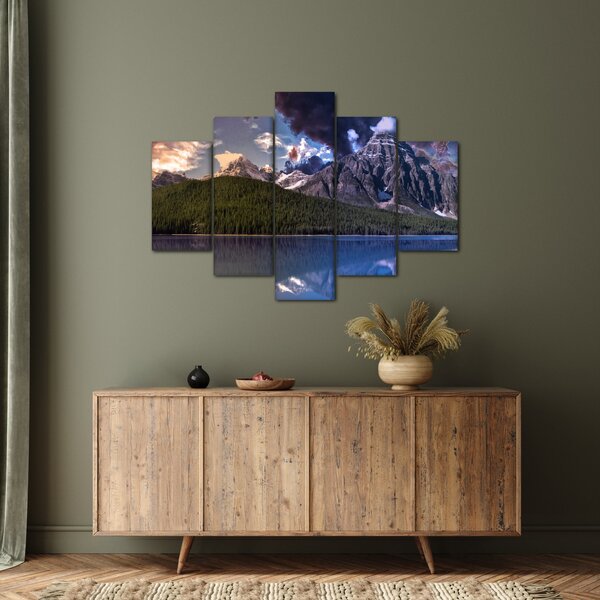 Slika jezera i planina (150x105 cm)