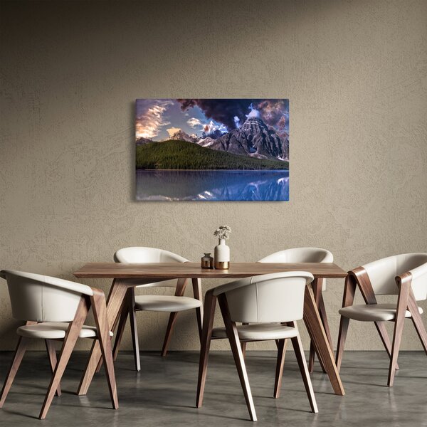 Slika jezera i planina (90x60 cm)