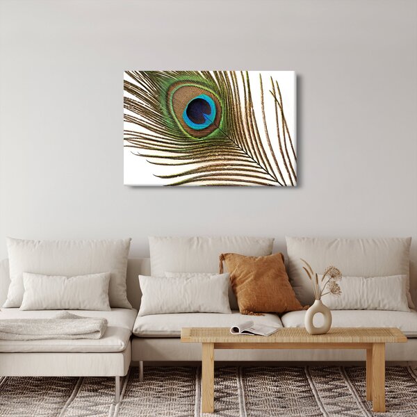 Slika paunovog perja (90x60 cm)