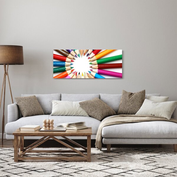 Slika olovaka u boji (120x50 cm)