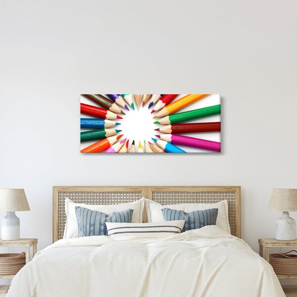 Slika olovaka u boji (120x50 cm)