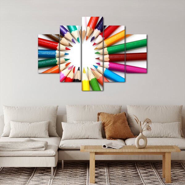 Slika olovaka u boji (150x105 cm)