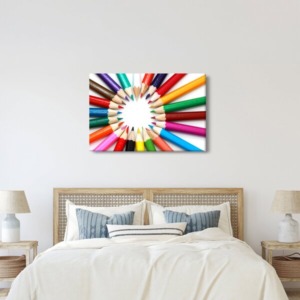 Slika olovaka u boji (90x60 cm)