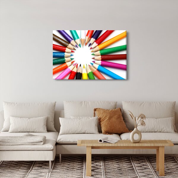 Slika olovaka u boji (90x60 cm)