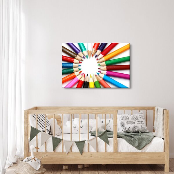 Slika olovaka u boji (90x60 cm)