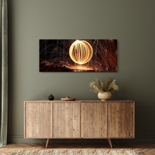 Slika svjetlosne kugle (120x50 cm)