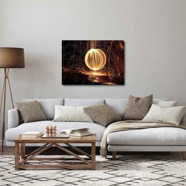 Slika svjetlosne kugle (70x50 cm)