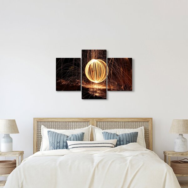 Slika svjetlosne kugle (90x60 cm)