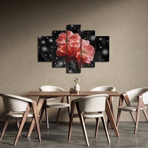 Slika ružičastog cvijeta (150x105 cm)