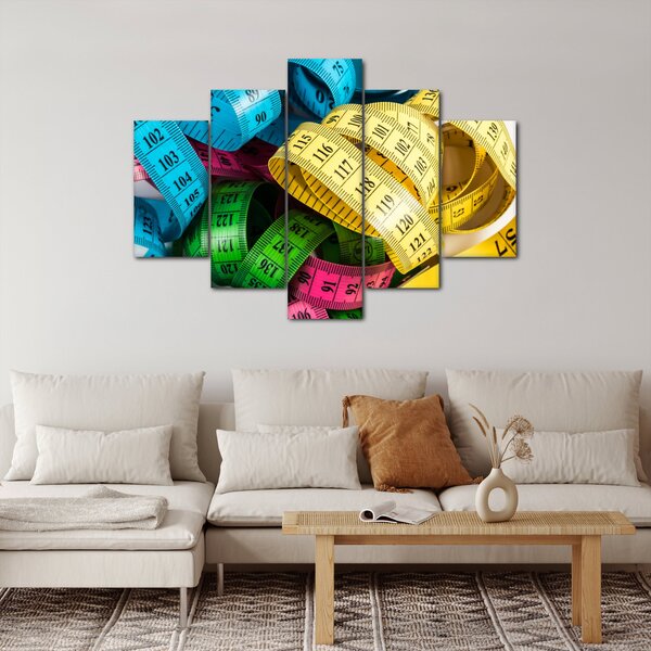Slika obojenih metara (150x105 cm)