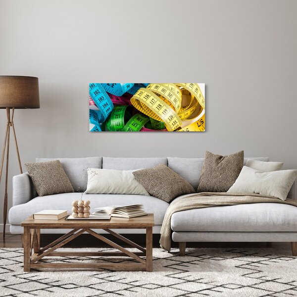 Slika obojenih metara (120x50 cm)