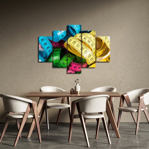 Slika obojenih metara (150x105 cm)