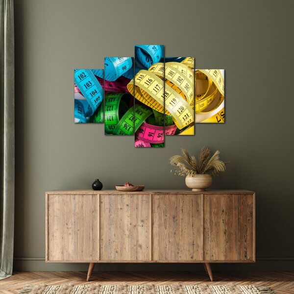 Slika obojenih metara (150x105 cm)