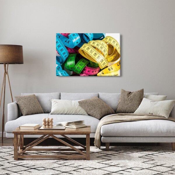 Slika obojenih metara (90x60 cm)