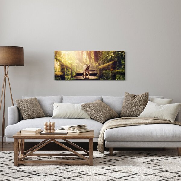Slika tigra u džungli (120x50 cm)