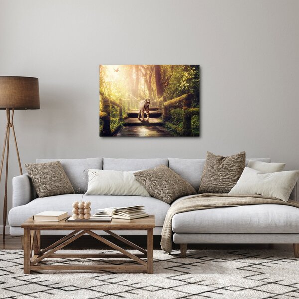 Slika tigra u džungli (70x50 cm)
