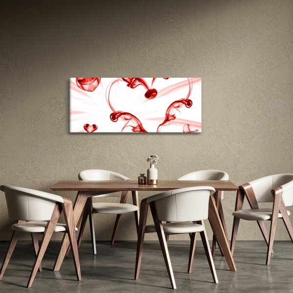 Slika srce od dima (120x50 cm)