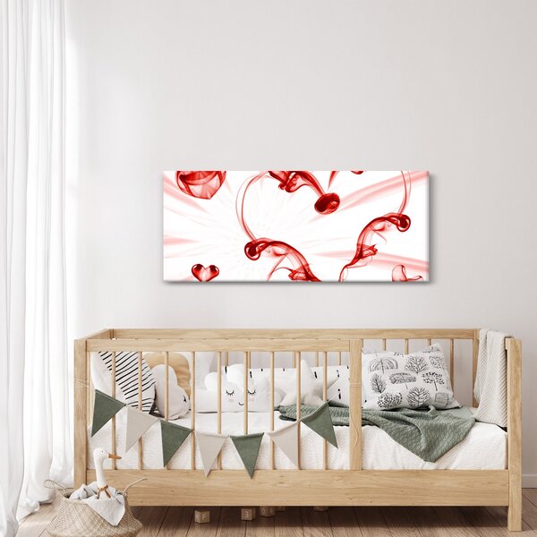 Slika srce od dima (120x50 cm)
