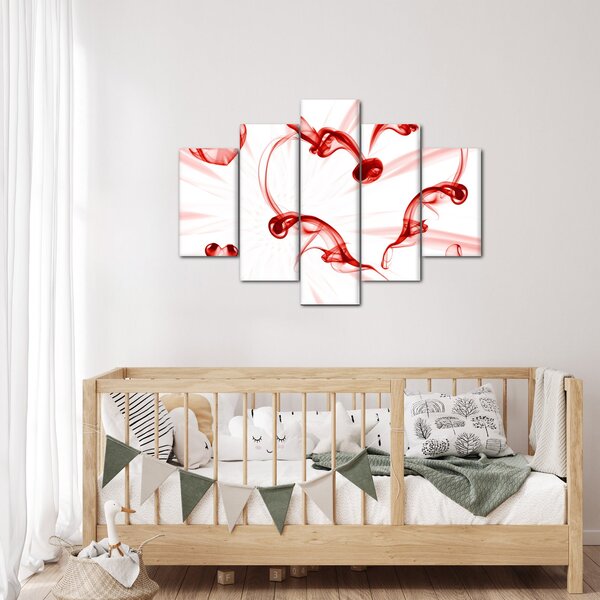 Slika srce od dima (150x105 cm)