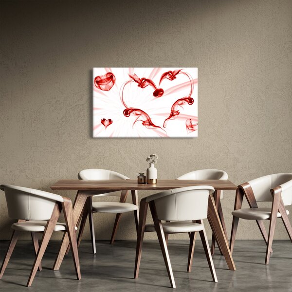 Slika srce od dima (90x60 cm)
