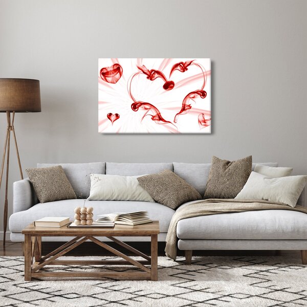Slika srce od dima (90x60 cm)