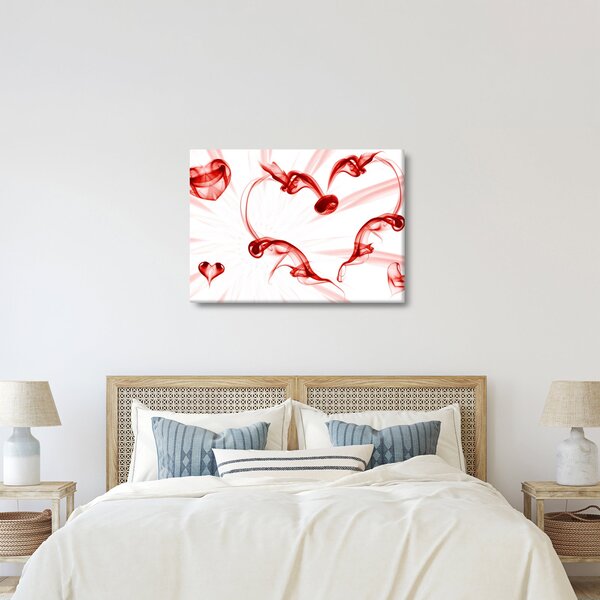 Slika srce od dima (70x50 cm)