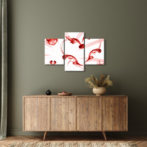 Slika srce od dima (90x60 cm)