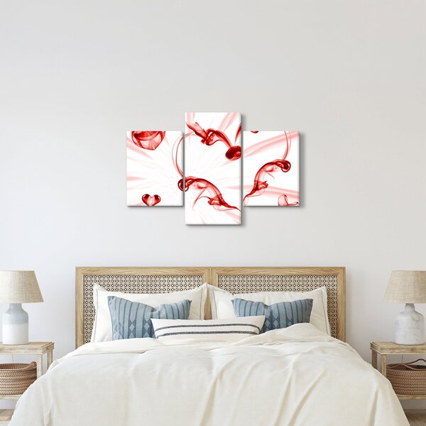 Slika srce od dima (90x60 cm)