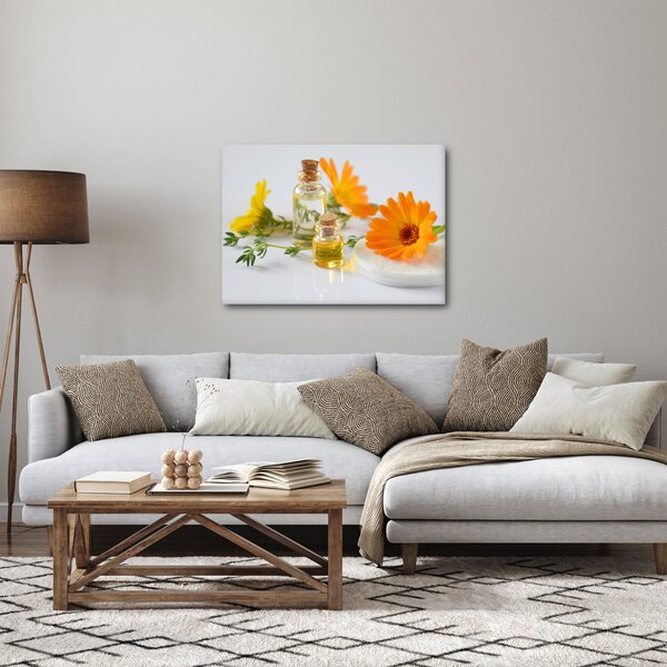 Slika narančastih cvjetova (70x50 cm)
