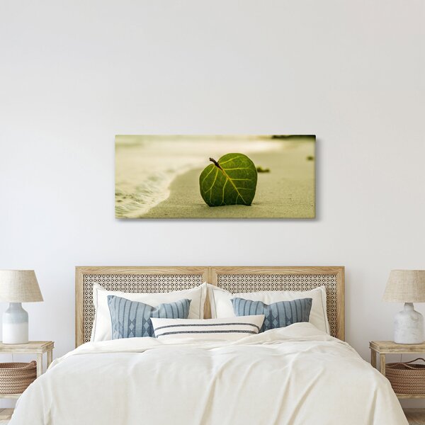 Slika lista u pijesku (120x50 cm)
