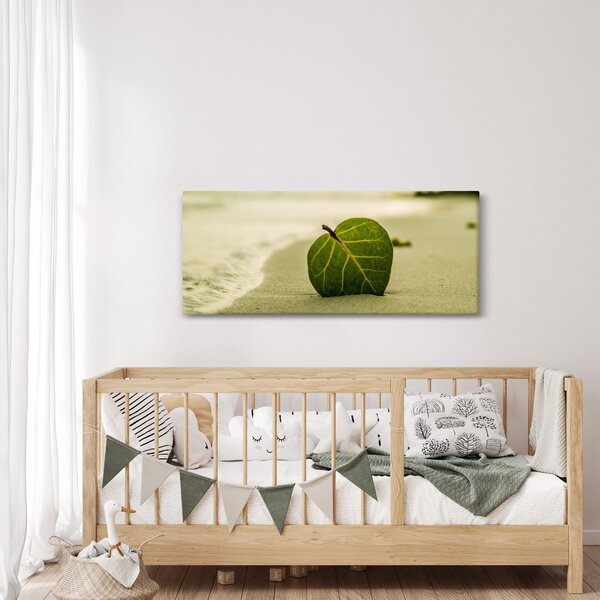 Slika lista u pijesku (120x50 cm)