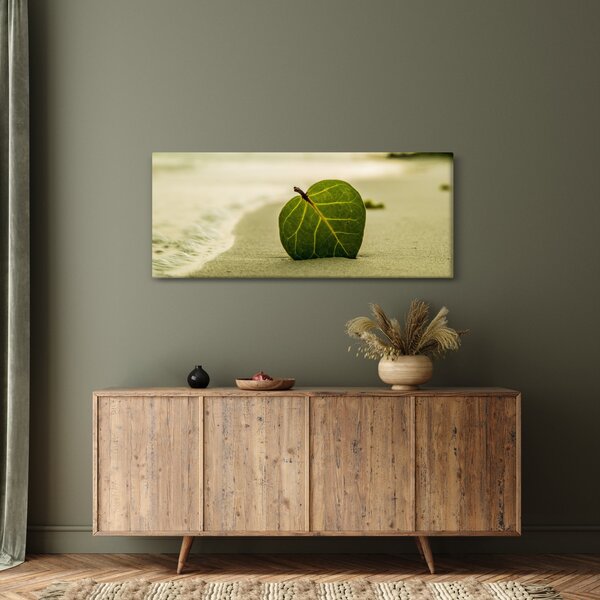 Slika lista u pijesku (120x50 cm)