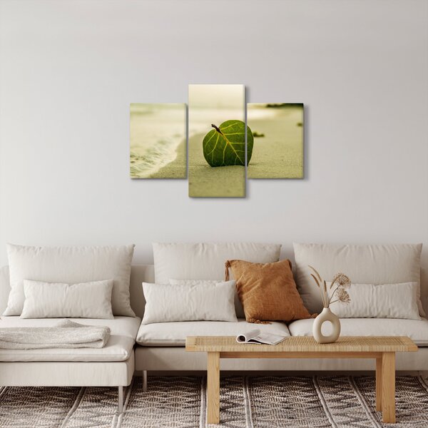 Slika lista u pijesku (90x60 cm)