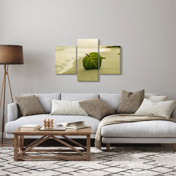 Slika lista u pijesku (90x60 cm)