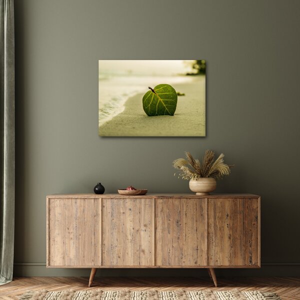 Slika lista u pijesku (70x50 cm)