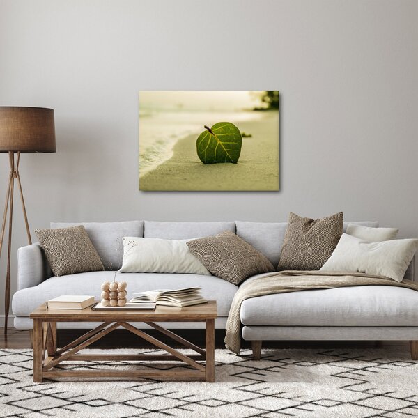 Slika lista u pijesku (70x50 cm)