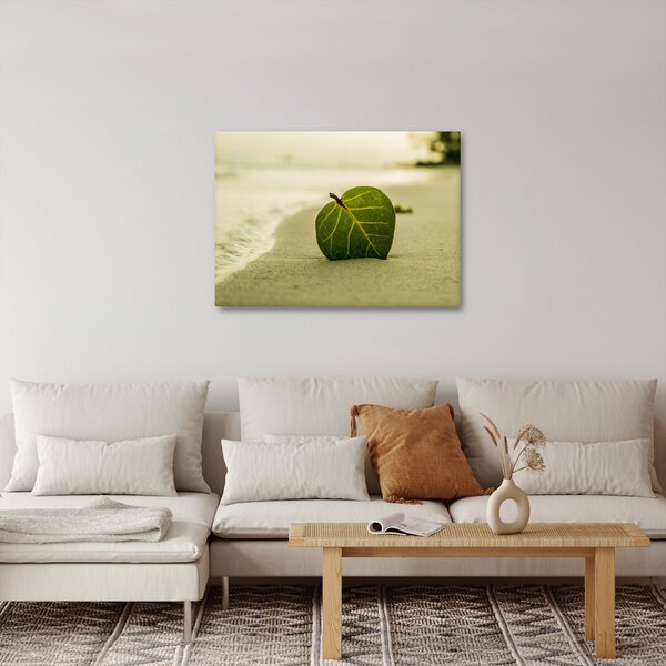 Slika lista u pijesku (70x50 cm)