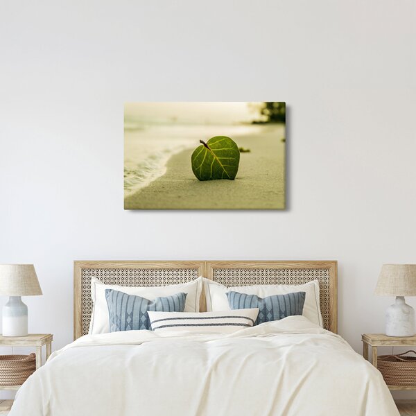 Slika lista u pijesku (90x60 cm)