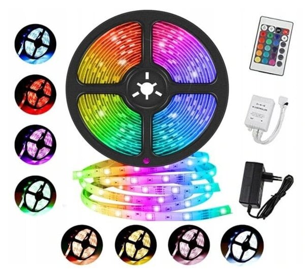 5m set led trak rgb ip65 vodoodporen akcija