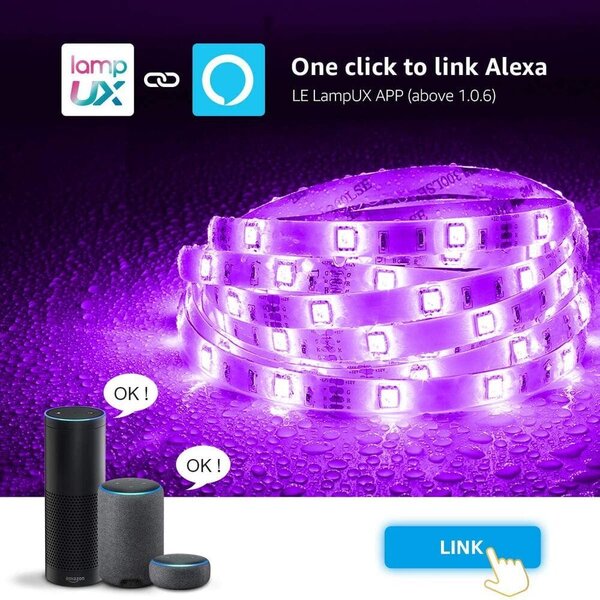Wifi 5m set led trak rgb ip65 - vodoodporen